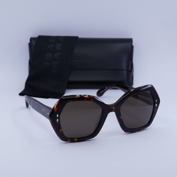 Final Price! Isabel Marant IM 0107/G/S 0086 70 Havana/Grey Sunglasses - Picture 1 of 12